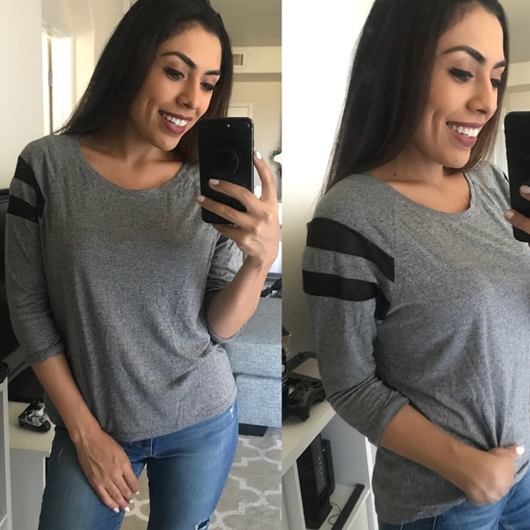 Tops - Grey Top Tops - Grey Top